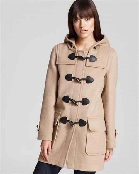 burberry orange toggle coat|burberry winter coat men's.